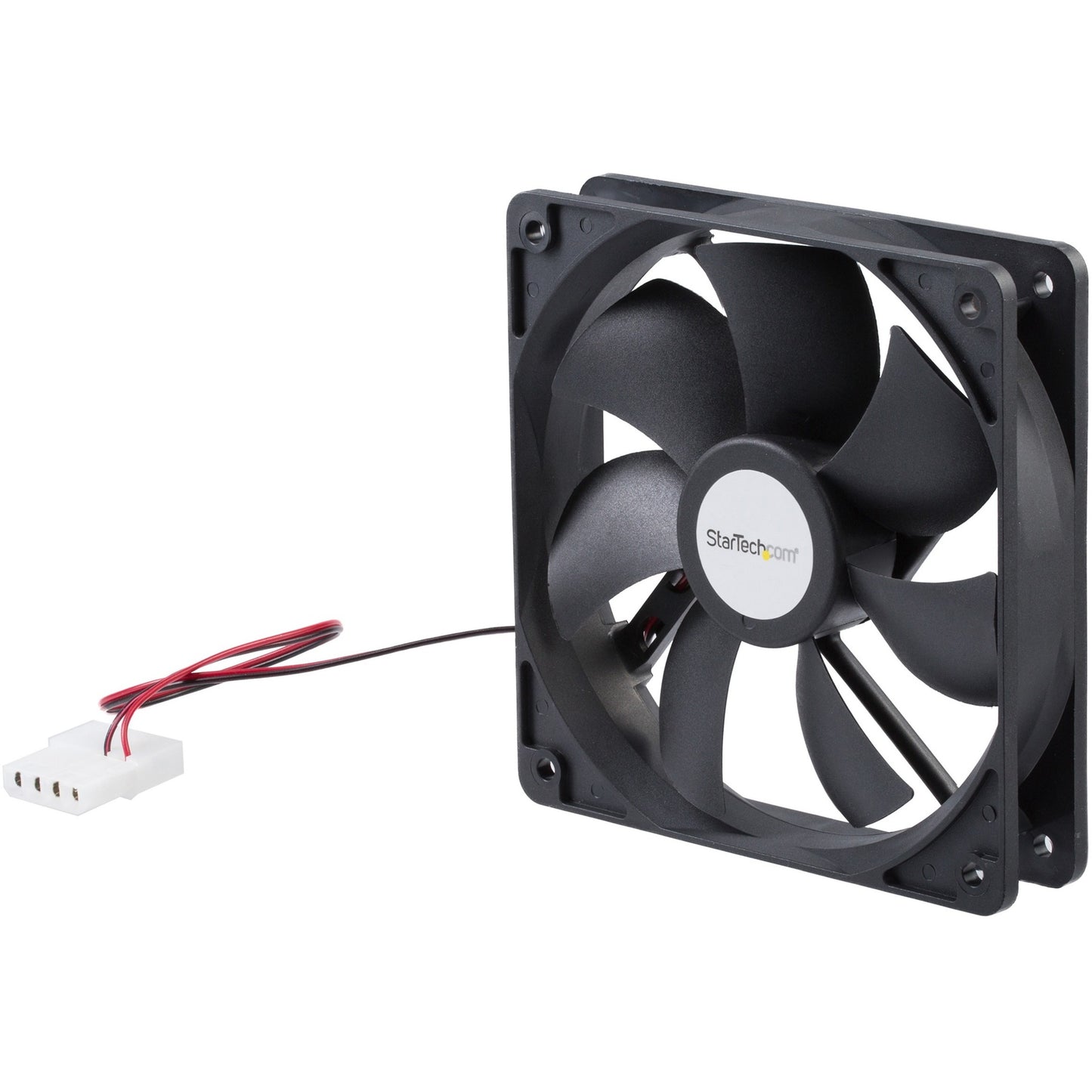 StarTech.com 120mm Dual Ball Bearing PC Case Fan with LP4 Connector - Efficient Cooling Solution