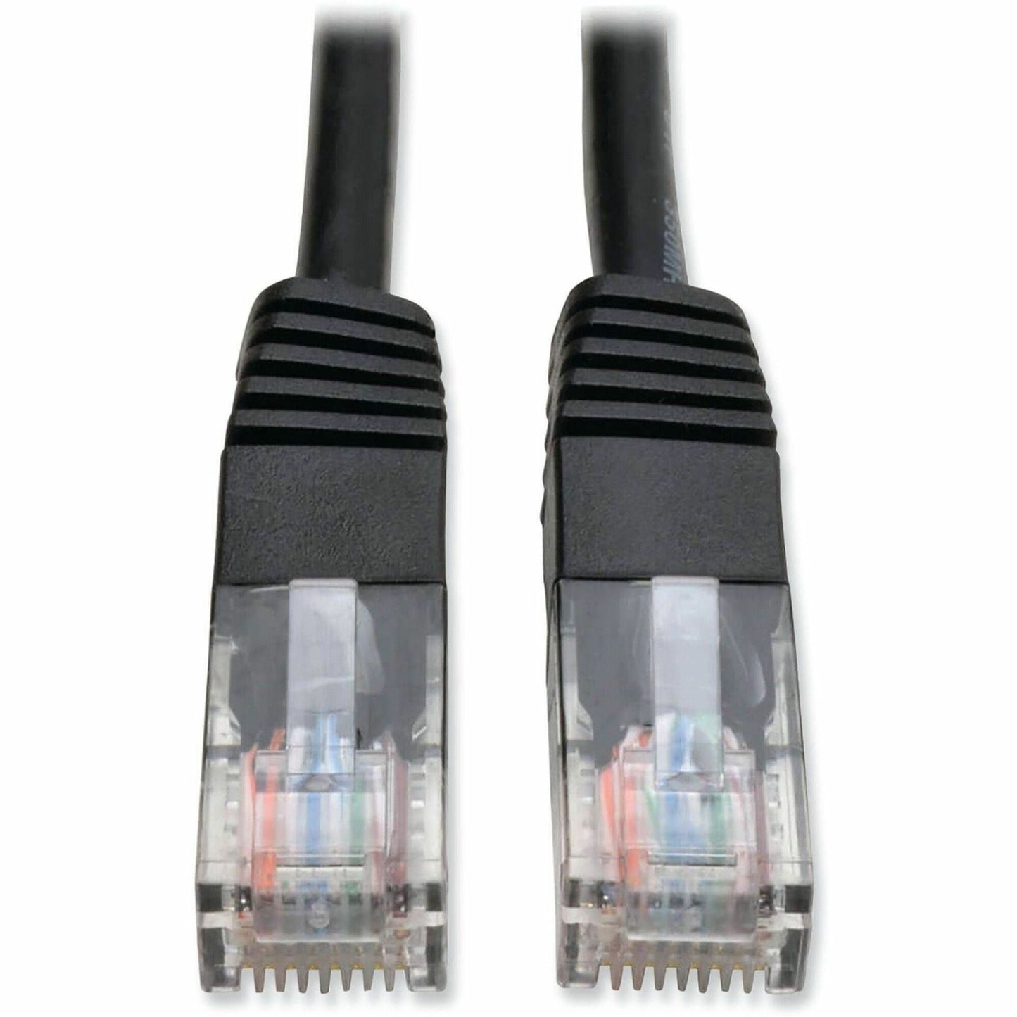 Eaton Tripp Lite Series Cat5e 10 ft. UTP Ethernet Patch Cable with Snagless Design, Black