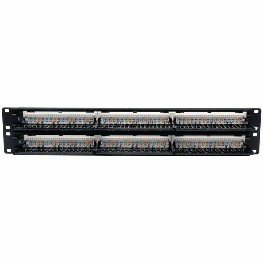 Eaton Tripp Lite Series 48-Port Cat5e Rack-Mount Patch Panel N052-048