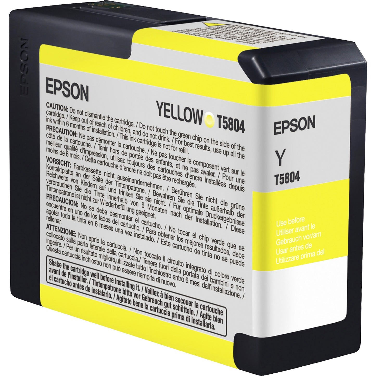 Epson UltraChrome K3 Original Ink Cartridge T580400 Yellow for Epson Stylus Pro 3800 & 3880