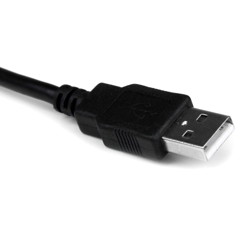 StarTech.com USB to Serial Adapter with COM Retention - 1 ft RS232 DB9 Cable for Legacy Devices