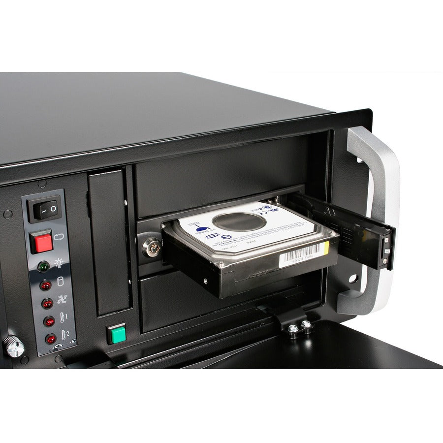StarTech.com HSB100SATBK 5.25-Inch Tray-Less SATA Hot-Swap Hard Drive Bay for 3.5-Inch Drives in PC and Rackmount Systems
