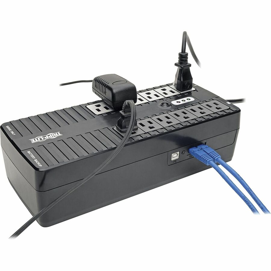 Eaton Tripp Lite Series 900VA 480W Standby UPS with 12 Outlets - Reliable Power Backup for PC and Home Office Equipment