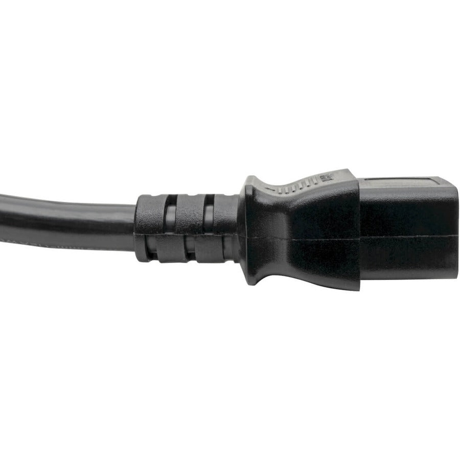 Tripp Lite P036-002 Heavy-Duty C19 to C20 Power Cord, 2 ft., 20A 250V, Black