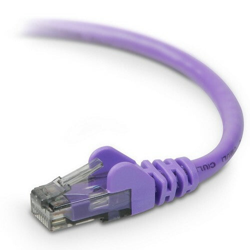 Belkin Cat. 6 UTP Snagless Patch Cable - 1 ft, Purple