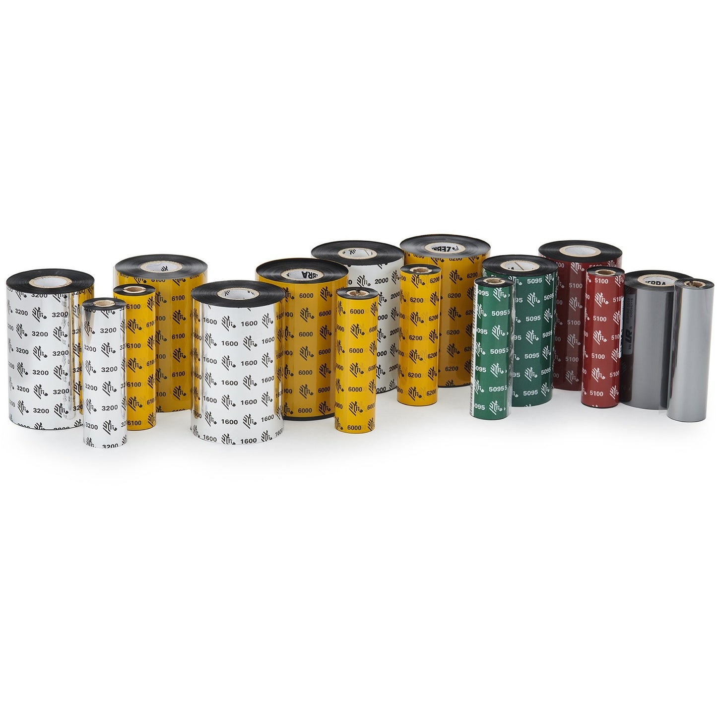 Zebra Wax Resin Ribbon 4.33 in x 242 ft - Model 03200GS11007, High Performance Black Printing for Zebra GK/GX Printers