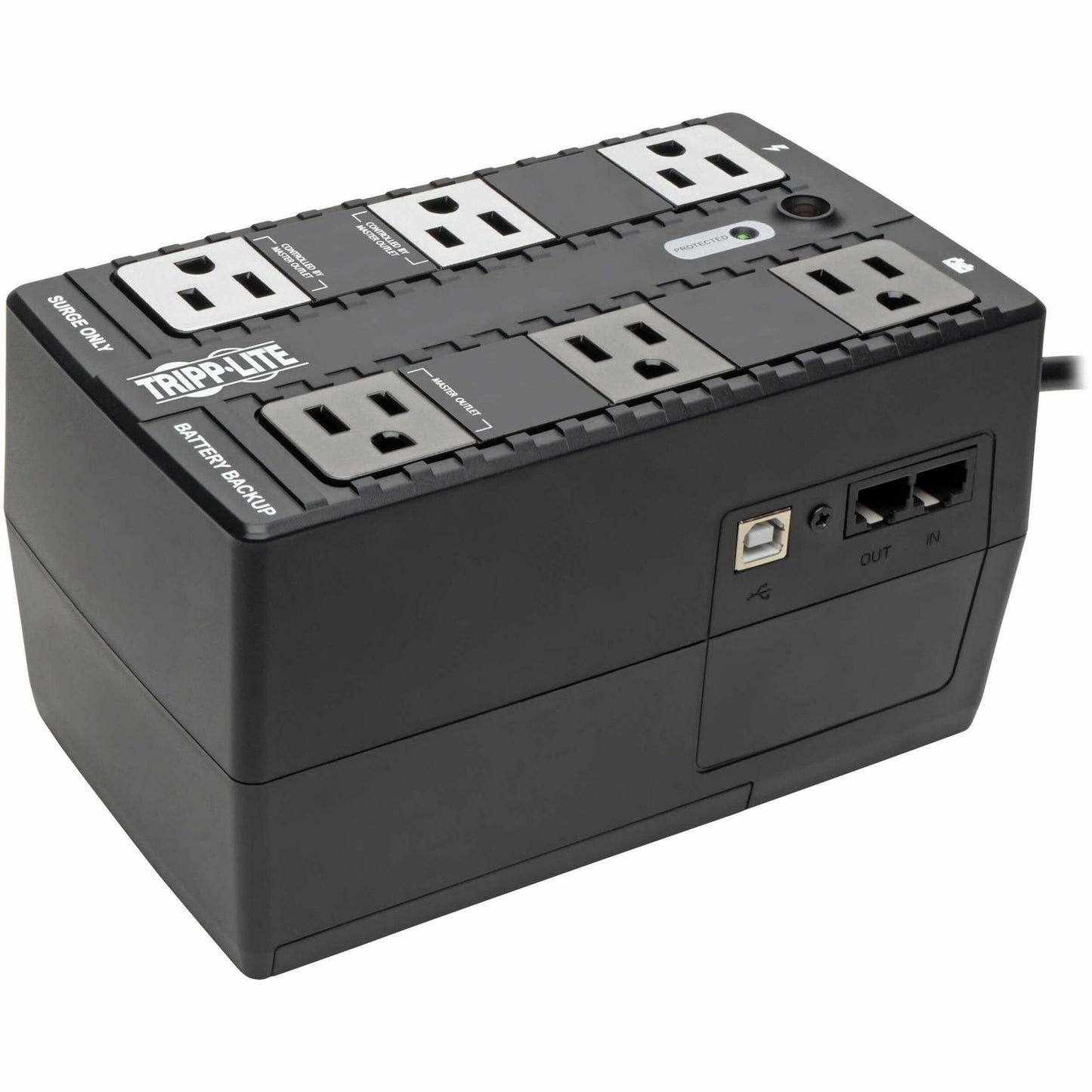 Eaton Tripp Lite ECO350UPS 350VA Standby UPS System with 6 NEMA 5-15R Outlets and ENERGY STAR Certification