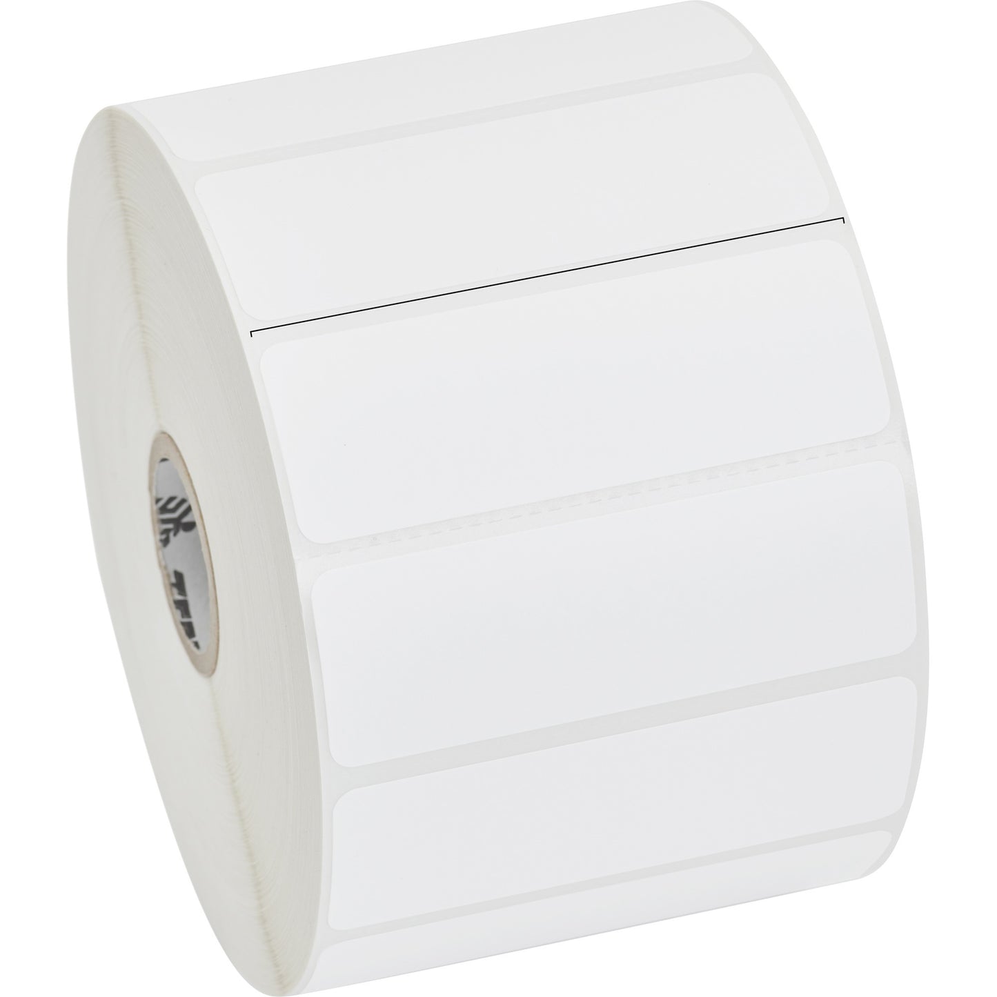 Zebra Z-Select 4000D 3x1 Inch White Direct Thermal Labels - Multipurpose Permanent Adhesive Roll of 2,340 Labels