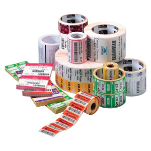 Zebra Z-Select 4000D 2.25 x 1.25 Inch Direct Thermal Multipurpose Labels - 1910 per Roll