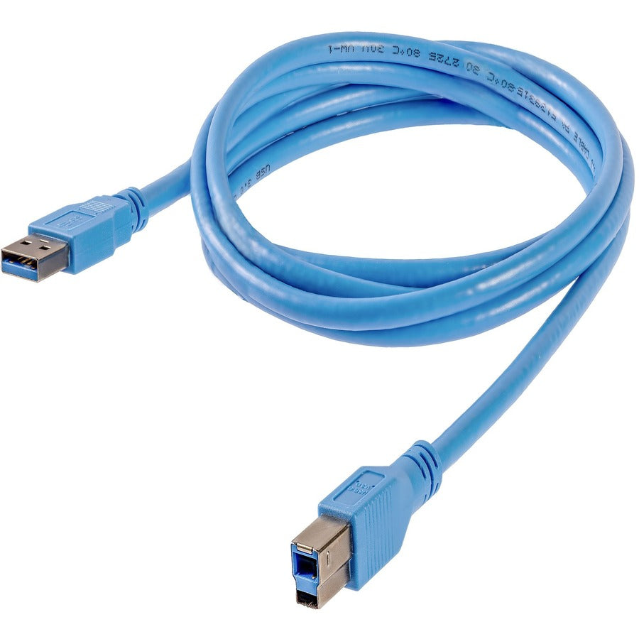 StarTech.com 6 ft SuperSpeed USB 3.0 A to B Cable (Part No. USB3SAB6)