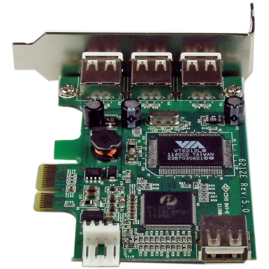 StarTech.com 4-Port PCI Express Low Profile High-Speed USB Card (PEXUSB4DP)
