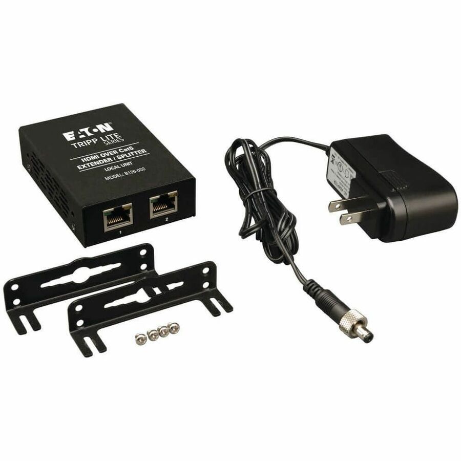 Eaton Tripp Lite Series B126-002 2-Port HDMI over Cat5/Cat6 Extender and Splitter for Digital Signage and Presentations