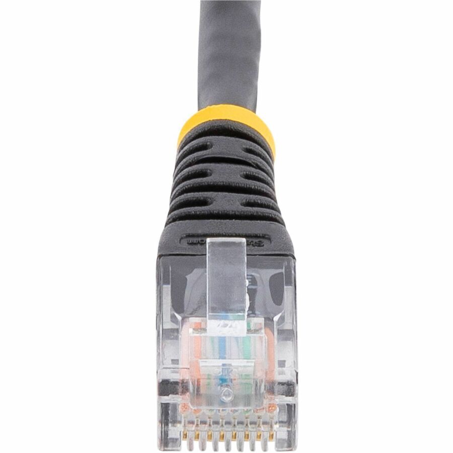 StarTech.com 10ft Black Molded Cat5e UTP Patch Cable with Power over Ethernet Support