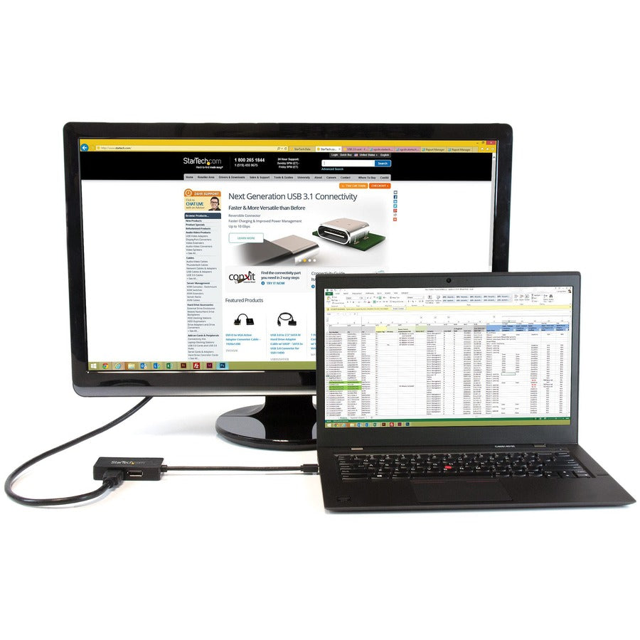 StarTech.com MDP2DPDVHD Mini DisplayPort to DisplayPort, DVI, HDMI Multi-Function Adapter