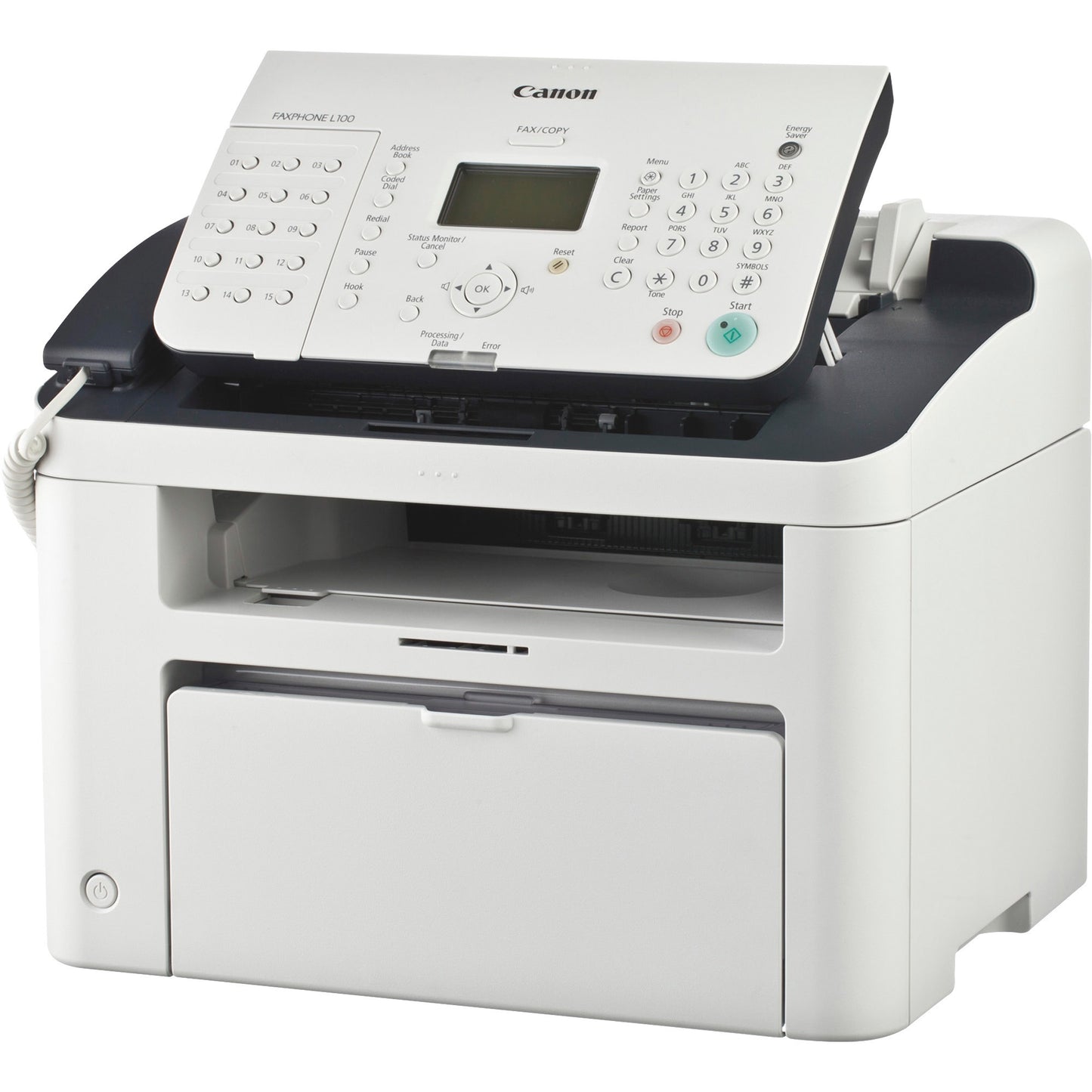 Canon FAXPHONE L100 Laser Multifunction Printer - Monochrome, White