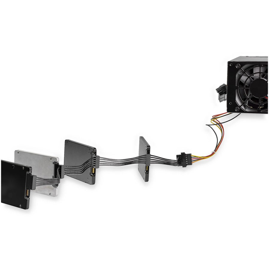 StarTech.com PYO4SATA 4-Port SATA Power Splitter Cable