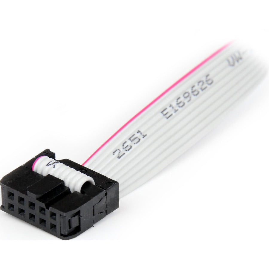 StarTech.com PLATE9M2P16 Dual Port Serial Plate with 2 DB9 Male Ports and 2 IDC10 Female Connectors