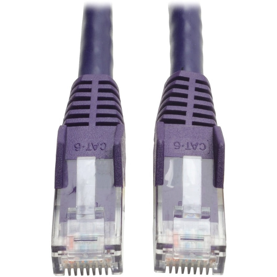 Eaton Corporation Tripp Lite N201-010-PU Cat6 Gigabit Ethernet Patch Cable, 10 ft, Purple