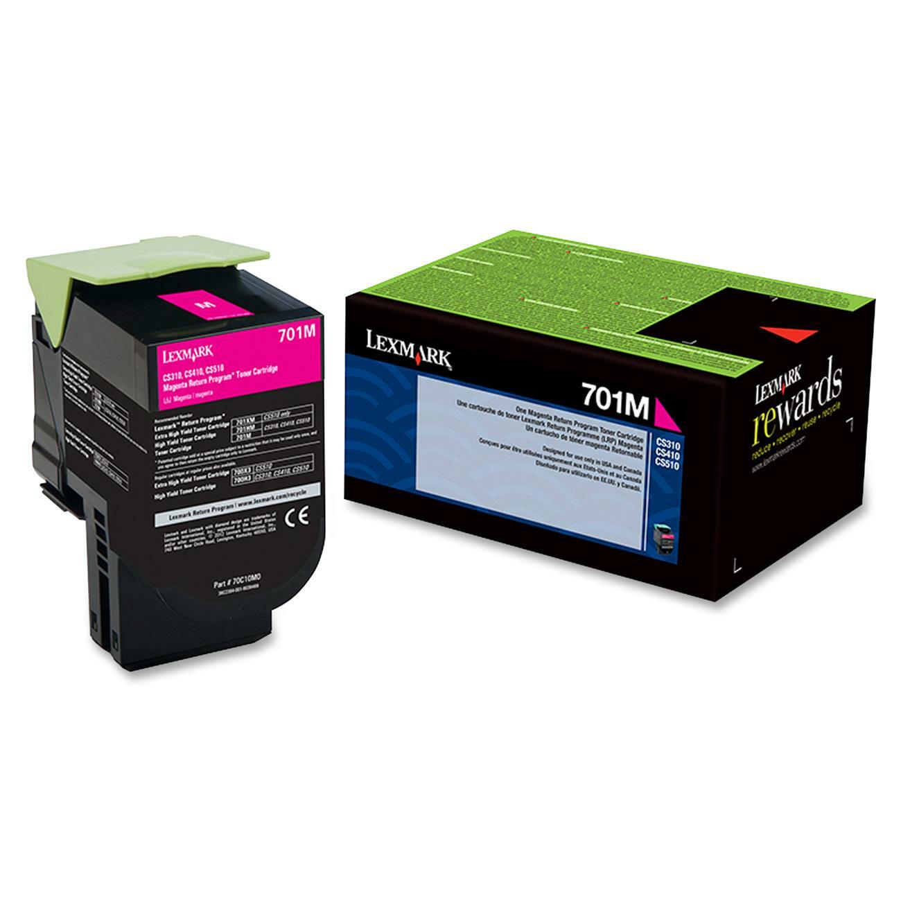 Xerox 701M Magenta Unison Toner Cartridge for Lexmark CS310dn and More