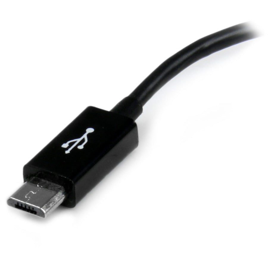 StarTech.com 5-Inch Micro USB to USB OTG Host Adapter UUSBOTG for Smartphones and Tablets