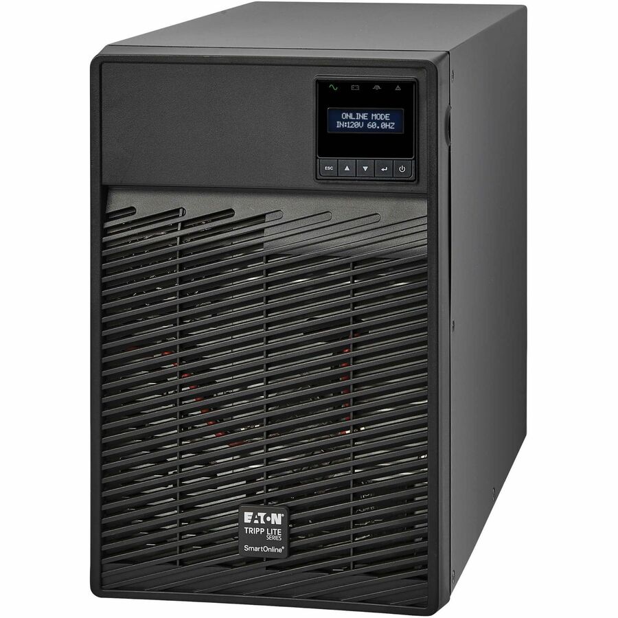 Eaton Tripp Lite Series SmartOnline SU1500XLCD 1500VA Tower UPS with LCD Display and Network Management