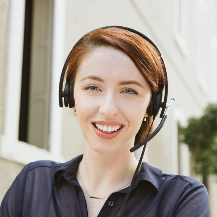 Logitech USB Headset Stereo H650e - Enterprise-Quality Over-the-Head Binaural Communication