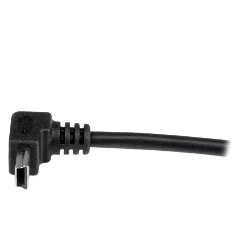 StarTech.com 1m USB to Up Angle Mini USB Cable Part Number USBAMB1MU for Data Transfer and Charging