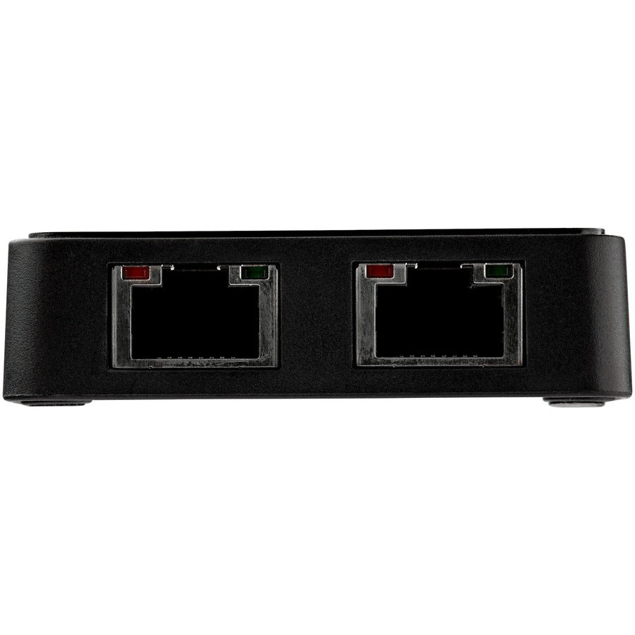 StarTech.com USB 3.0 Dual Port Gigabit Ethernet Adapter Model USB32000SPT with USB Pass-Through