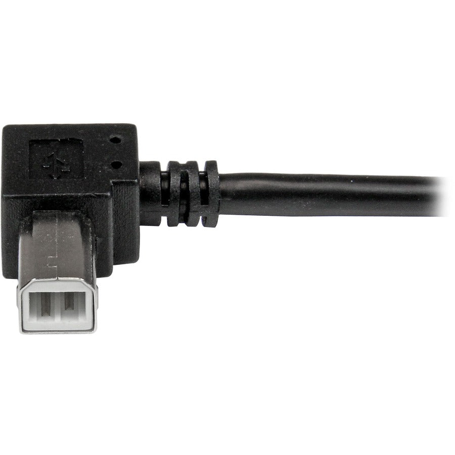 StarTech.com 3m USB 2.0 A to Right-Angle B Cable - Male to Male