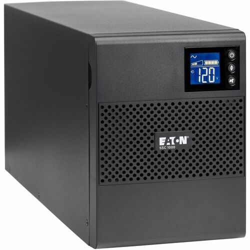 Eaton 5SC UPS 1000 VA 700W Line-Interactive Tower Battery Backup with LCD Display
