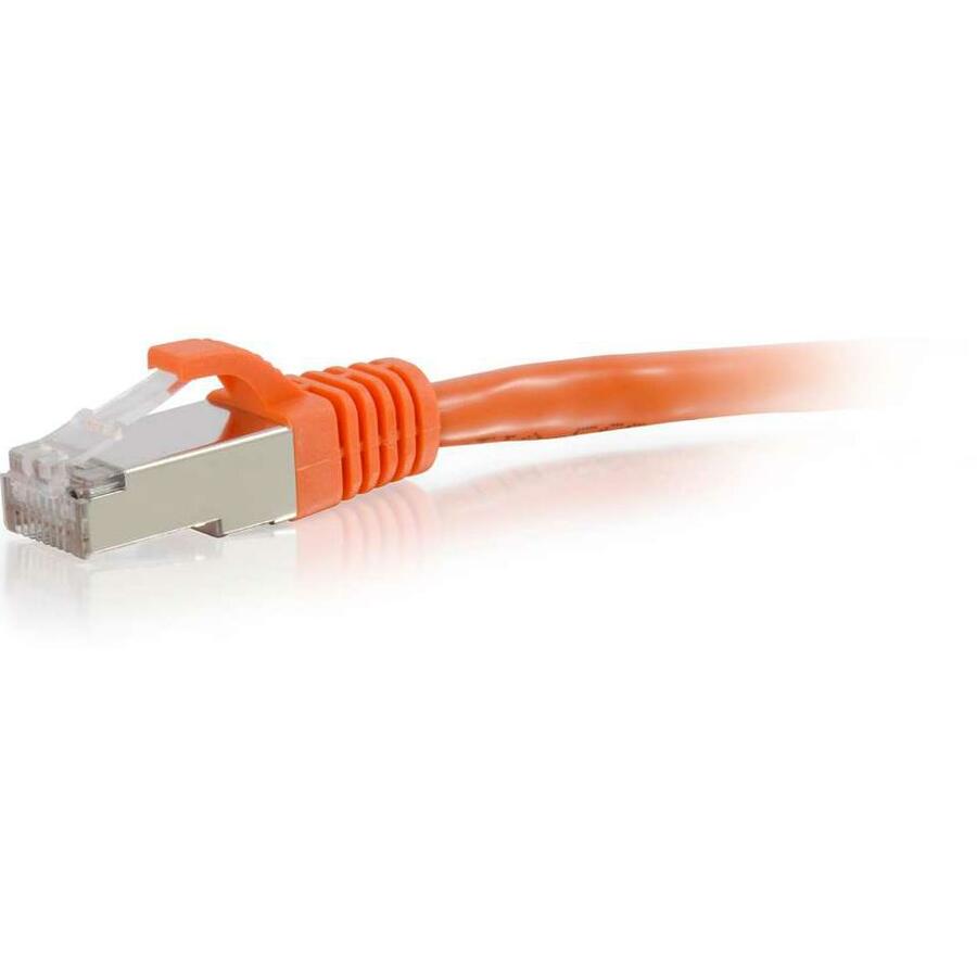Legrand Group C2G 7ft Cat6 Snagless Shielded (STP) Ethernet Network Patch Cable - Orange