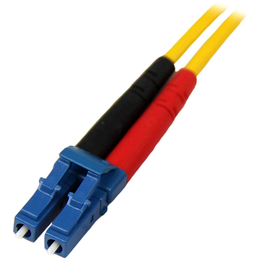 StarTech.com 7m Single-Mode Duplex Fiber Optic Cable LC to LC - 9/125 Micron OS1 Fiber Patch Cable with LSZH Jacket