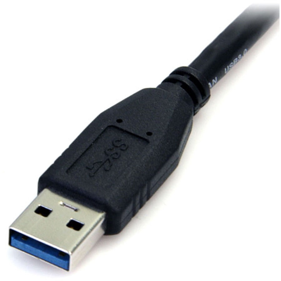 StarTech.com 0.5m USB 3.0 Micro B to Type A Data Transfer Cable - Black