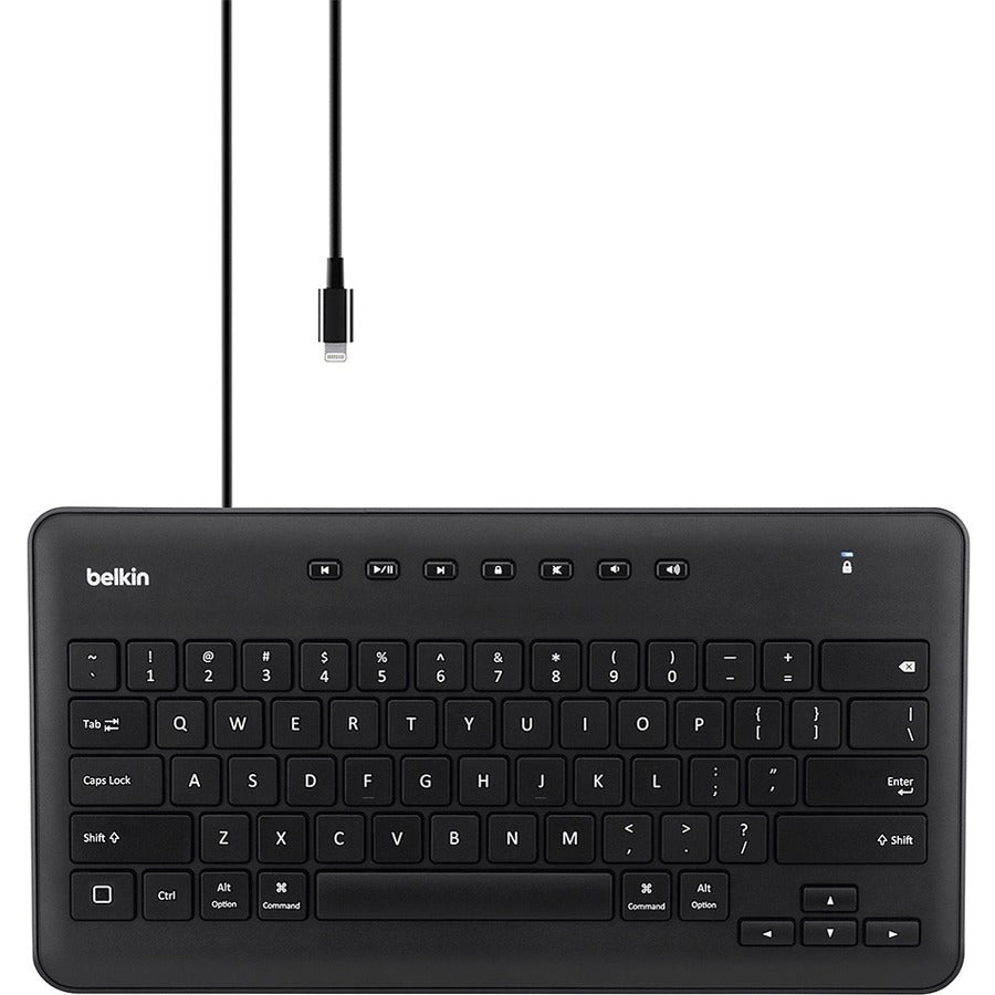 Belkin Wired Keyboard for iPad with Lightning Connector – Classroom-Grade, MFI Certified