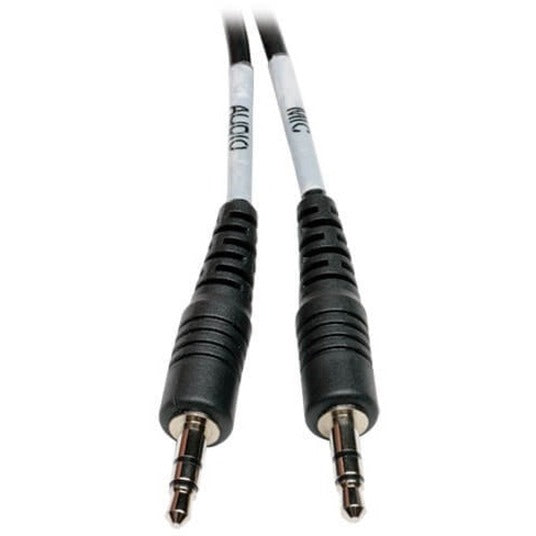 Eaton Tripp Lite Series 3.5 mm 4-Position to 3-Position Audio Headset Splitter Adapter Cable (F/2xM), 6 in.