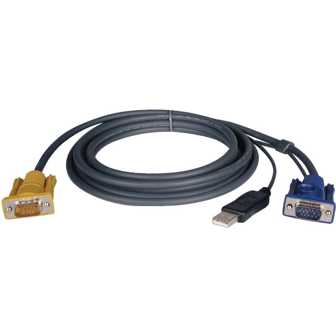 Eaton Tripp Lite Series USB (2-in-1) KVM Cable Kit for NetDirector and Slim KVM Switches, 6 ft