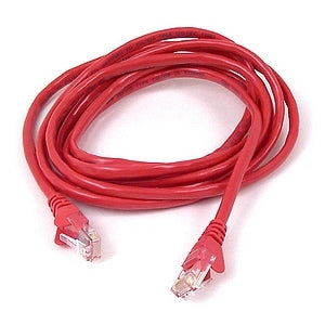 Belkin A3L791-20-RED-S 20 ft Red Category 5e Snagless Ethernet Patch Cable