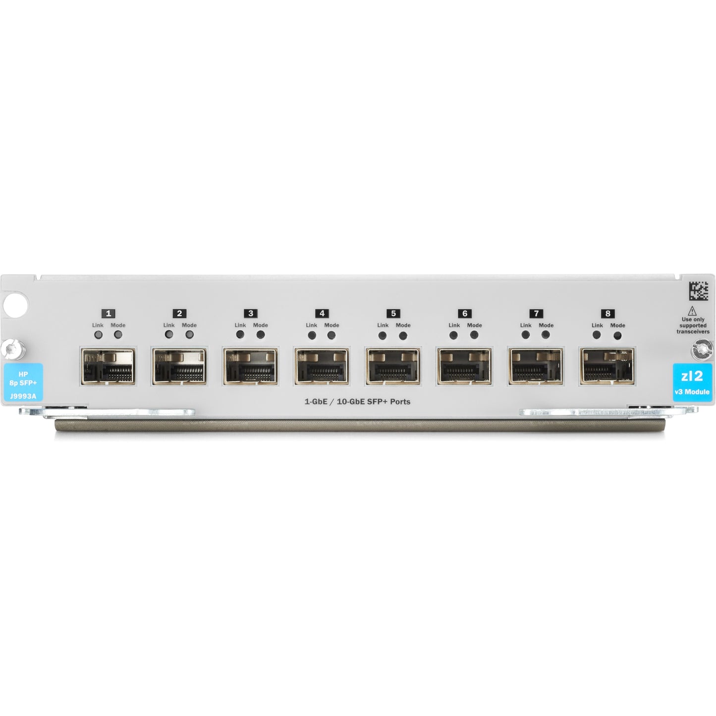 Hewlett Packard Enterprise J9993A 8-Port 10GbE SFP+ MACsec v3 Expansion Module for HP Switches