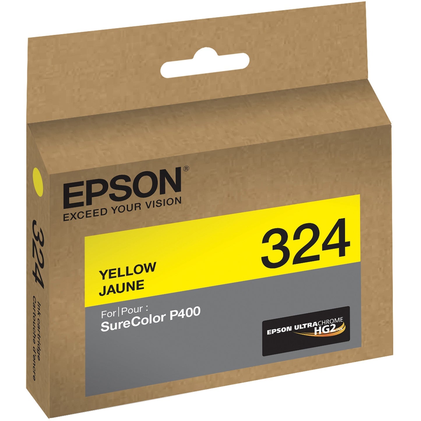 Epson UltraChrome 324 Original Yellow Ink Cartridge for Epson SureColor P400 Wide Format Printer