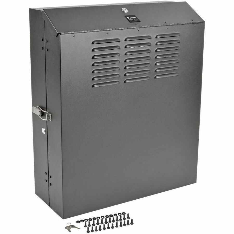 Eaton Tripp Lite Series SmartRack SRWF4U Wall-Mount 4U Steel Enclosure Cabinet