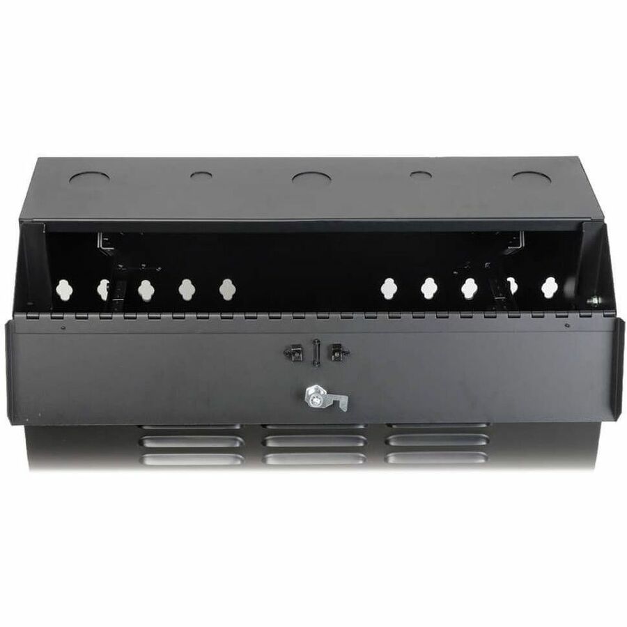 Eaton Tripp Lite Series SmartRack SRWF6U Wall-Mount 6U Steel Rack Enclosure Cabinet for Network Equipment