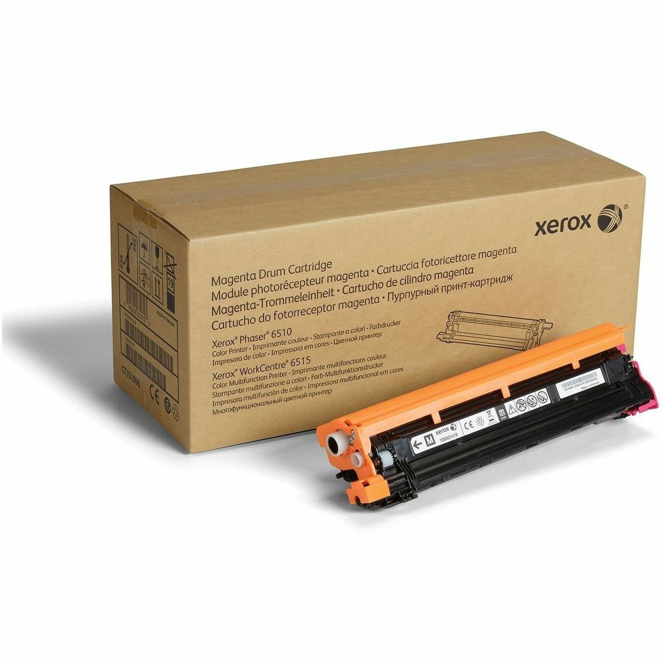 Xerox Magenta Drum Cartridge for Phaser 6510 and WorkCentre 6515 – 48,000 Page Yield