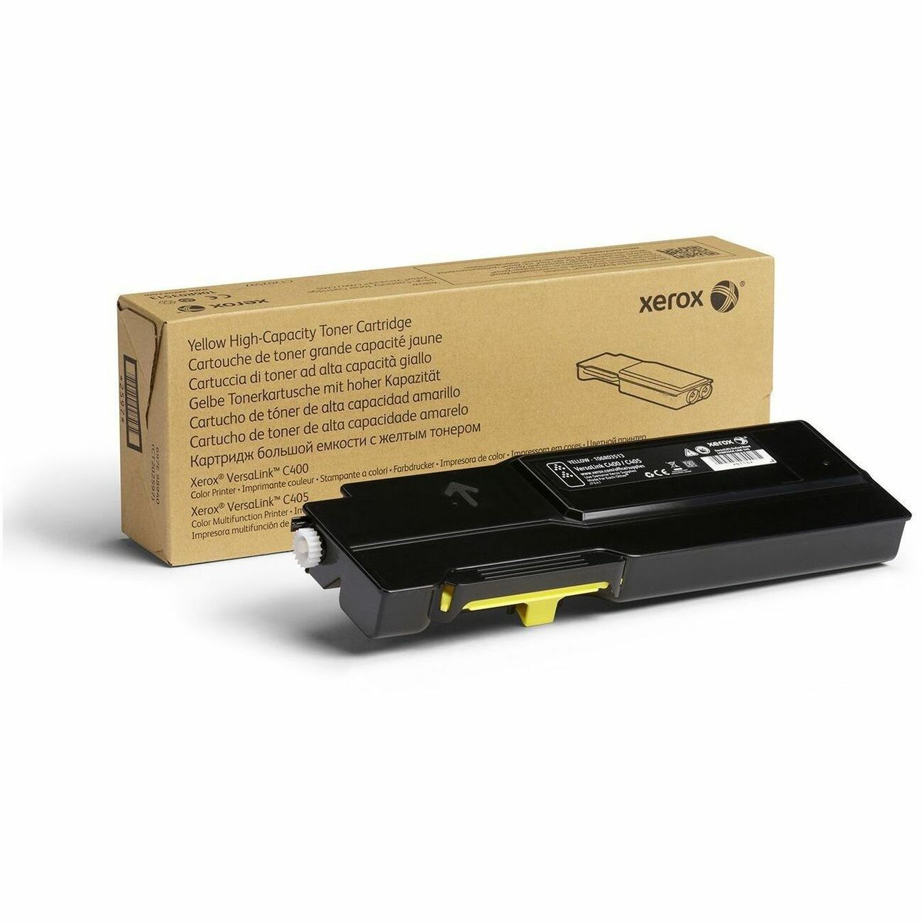 Xerox Genuine VersaLink C400/C405 Yellow High Capacity Toner Cartridge (106R03513)