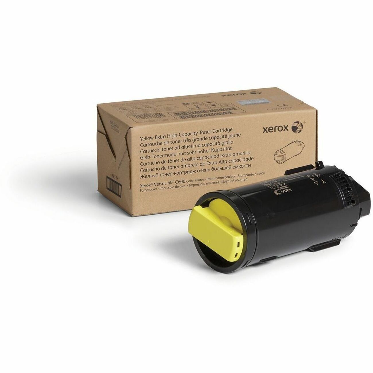 Xerox VersaLink C600 Yellow Extra High Capacity Toner Cartridge (16800 Pages) - Part 106R03918