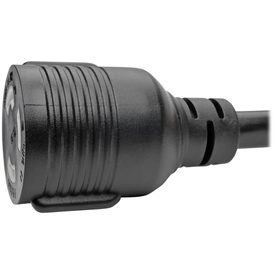 Eaton Tripp Lite Series Power Extension Cord P046-010-LL-30A - Heavy-Duty 10 ft. NEMA L5-30P to NEMA L5-30R, 30A, 125V, Black