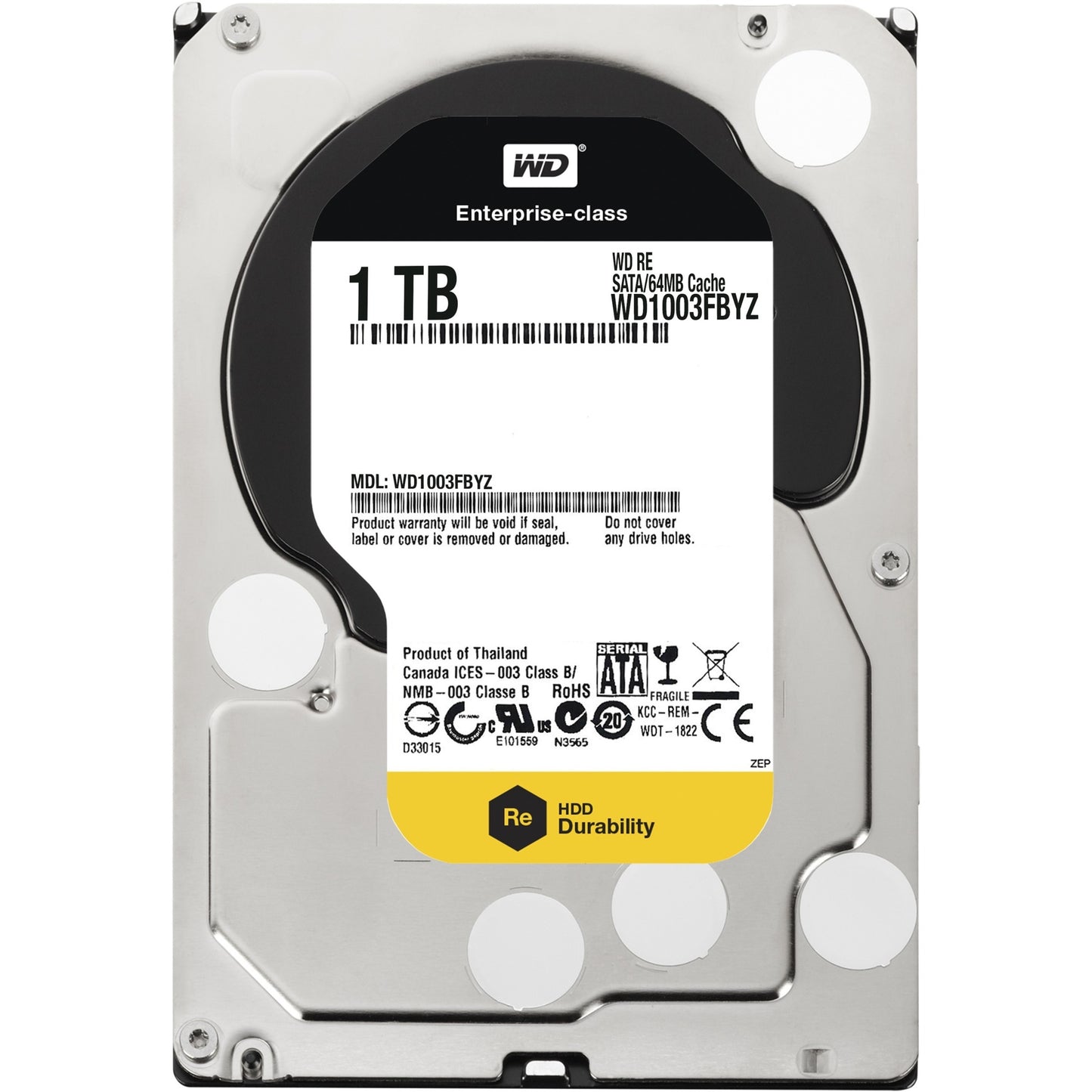Western Digital WD RE WD1003FBYZ 1TB Internal 3.5-Inch SATA Hard Drive