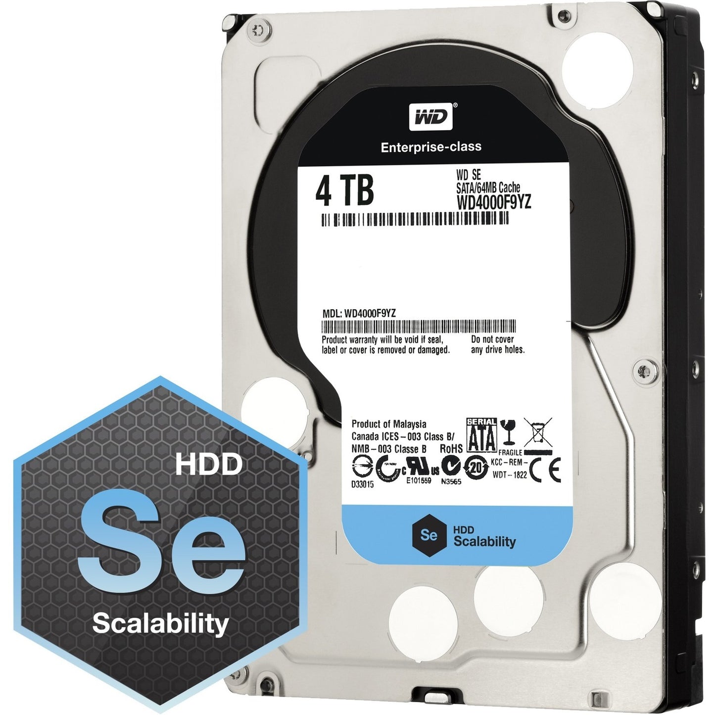 Western Digital WD4000F9YZ 4TB Internal 3.5-Inch SATA Hard Drive