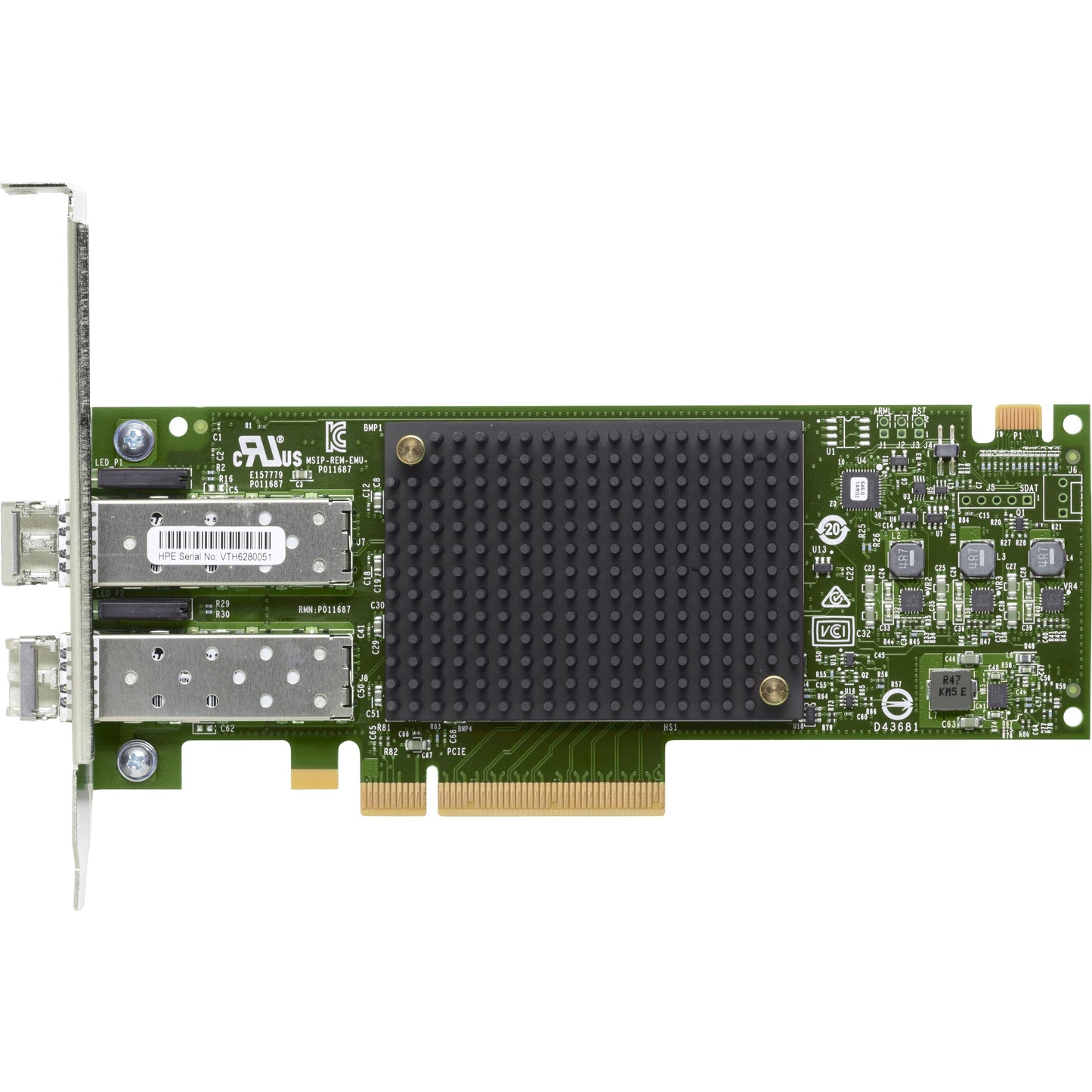 HPE StoreFabric SN1600E 32Gb Dual Port Fibre Channel Host Bus Adapter for Enterprise Storage and Virtualization