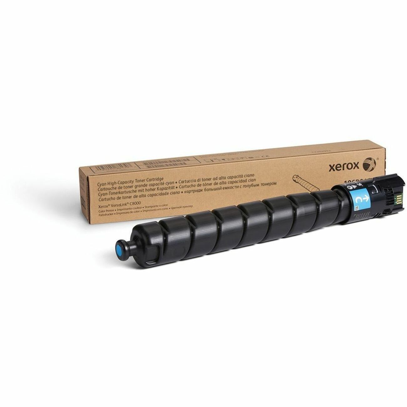Xerox VersaLink C8000 Cyan High Capacity Toner Cartridge (Part 106R04046) - Reliable Color Printing