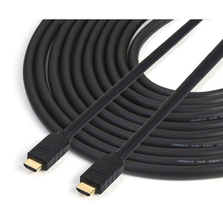 StarTech.com 50ft HDMI 2.0 Cable with Active Signal Booster - 4K 60Hz UHD, CL2 Rated for In-Wall Installations